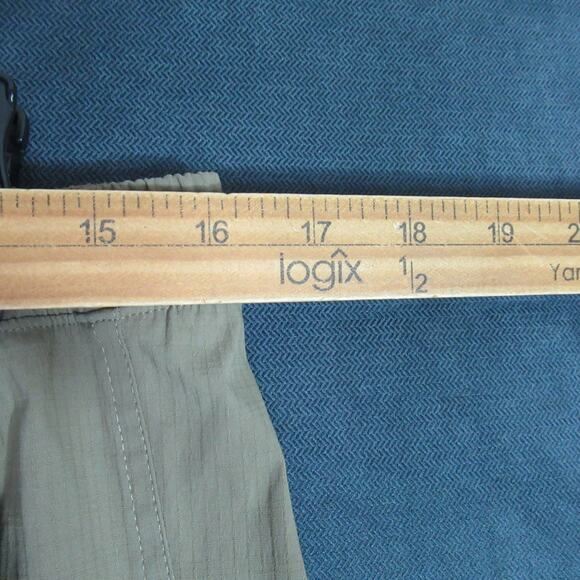 Under Armour Pants Womens Medium Green Track Wide Leg Athletic Lightweight NWT - Picture 7 of 10